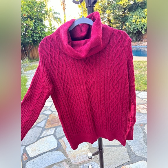 Cardigan sweaters combo: 1 black and 1 red. Selling both. Used only once. - Picture 4 of 4